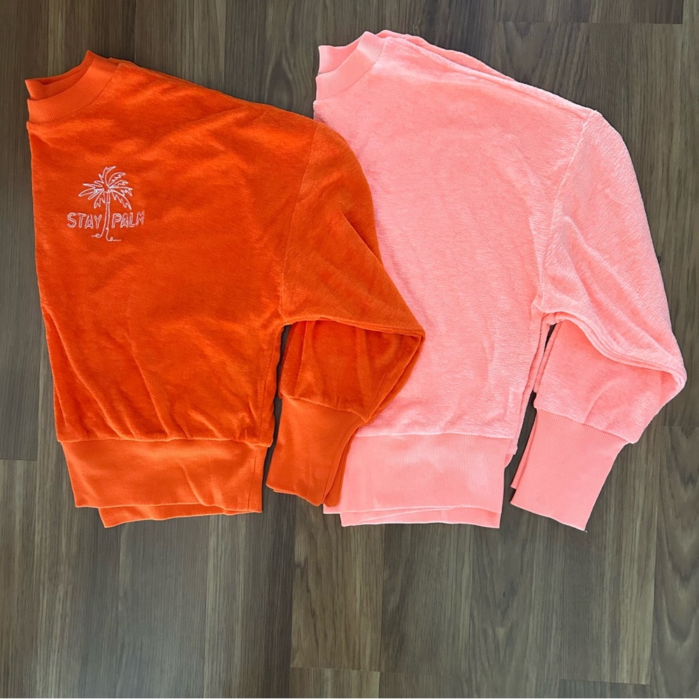 Set of 2 Old Navy Beachy Crewneck Sweatshirts